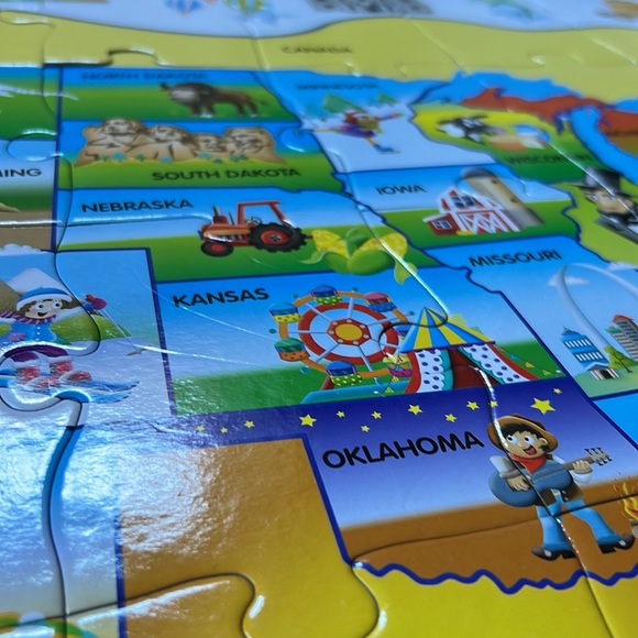 The Learning Journey Puzzle Doubles Find It! USA (50 Pieces) - Picture 11 of 12